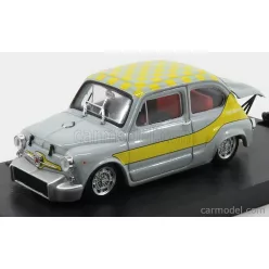   FIAT  600 ABARTH 1000 CORSA UFFICIALE Gr.5 LIVREA GIALLA 1958  GREY YELLOW