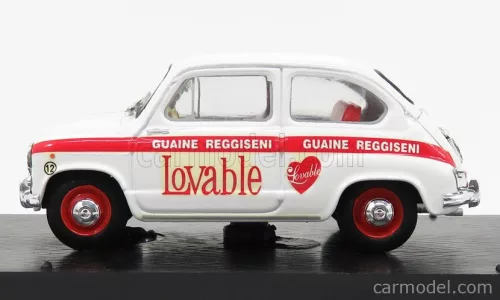 FIAT  600D - ABBIGLIAMENTO INTIMO LOVABLE 1965