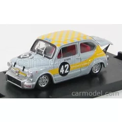   FIAT  600 1000 ABARTH N 42 SC.RADIO VERONICA ZANDVOORT TROPHY 1969  REY YELLOW