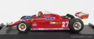 FERRARI  F1  126CK TURBO N 27 GP CANADA MONTREAL 1981 ALETTONE DANNEGGIATO DAL GIRO (LAP) 39 AL 54 GILLES VILLENEUVE - WITH DRIVER FIGURE