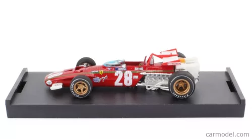 FERRARI  F1  312B N 28 BELGIUM GP 1970 IGNAZIO GIUNTI  RED WHITE