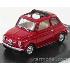 FIAT  500F TETTO APERTO - OPEN 1965  ROSSO MEDIO