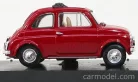 FIAT  500F TETTO APERTO - OPEN 1965  ROSSO MEDIO