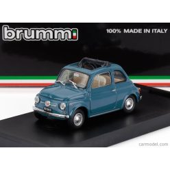 FIAT  500F TETTO APERTO - OPEN 1965  BLUE MEDIO