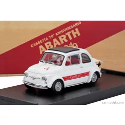 FIAT  500 ABARTH 695SS 1968  WHITE RED