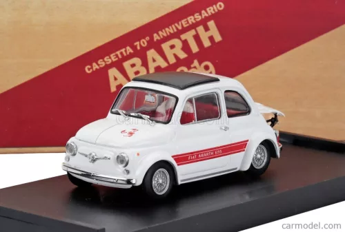 FIAT  500 ABARTH 695SS 1968  WHITE RED
