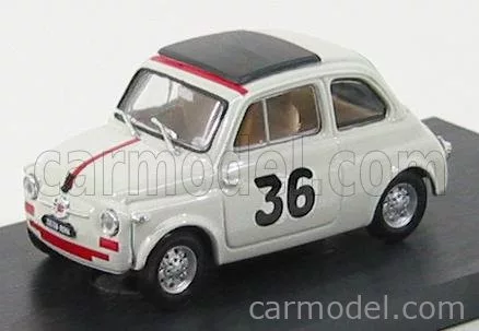 FIAT  NUOVA 500 N 36 PREPARATA GIGETTO GIRALDI PREMIO CAMPAGNANO  VALLELUNGA 1965 IGNAZIO GIUNTI  LIGHT GREY