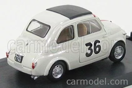 FIAT  NUOVA 500 N 36 PREPARATA GIGETTO GIRALDI PREMIO CAMPAGNANO  VALLELUNGA 1965 IGNAZIO GIUNTI  LIGHT GREY