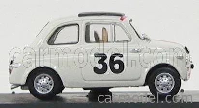 FIAT  NUOVA 500 N 36 PREPARATA GIGETTO GIRALDI PREMIO CAMPAGNANO  VALLELUNGA 1965 IGNAZIO GIUNTI  LIGHT GREY