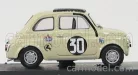 FIAT  500TV GIANNINI N 30 COPPA CARRI MONZA 1966 CAMPIONE D'ITALIA MAURIZIO ZANETTI  IVORY