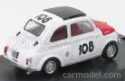 FIAT  500 595 ABARTH N 108 TROFEO ITALIANO TURISMO WINNER COPPA GALLEGA 1965 LEONARDO DURST