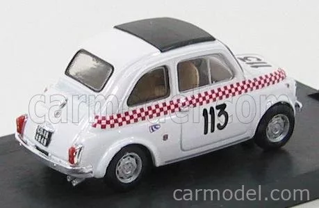 FIAT  500TV GIANNINI N 113 SCUDERIA DEL LARIO V TROFEO VAL CAMONICA 1969 B.DOSI