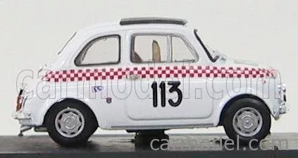 FIAT  500TV GIANNINI N 113 SCUDERIA DEL LARIO V TROFEO VAL CAMONICA 1969 B.DOSI