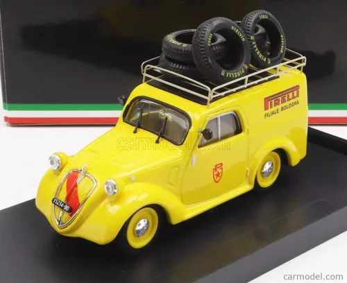 FIAT  500B VAN PUBBLICITARIO PIRELLI BOLOGNA ASSISTENZA MILLE MIGLIA 1950