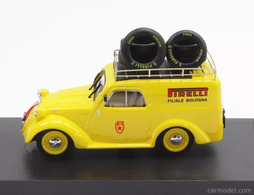 FIAT  500B VAN PUBBLICITARIO PIRELLI BOLOGNA ASSISTENZA MILLE MIGLIA 1950