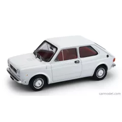 FIAT  127 1-SERIES 1971 - RED INTERIOR  BIANCO - WHITE