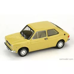   FIAT  127 1-SERIES 1971 - BLACK INTERIOR  GIALLO TAHITI - YELLOW