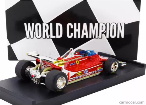 FERRARI  F1  312T4 N 11 WORLD CHAMPION WINNER MONACO GP 1979 JODY SCHECKTER  RED