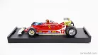 FERRARI  F1  312T4 N 12 MONACO GP 1979 GILLES VILLENEUVE - WITH DRIVER FIGURE  RED