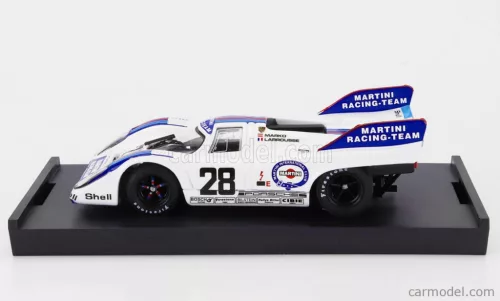 PORSCHE  917K MARTINI RACING TEAM N 28 1000km AUSTRIA 1971 HELMUT MARKO - GERARD LARROUSSE  WHITE BLUE RED