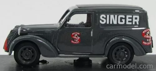 FIAT  500C FURGONE VAN VEICOLO COMMERCIALE PUBLICITAIRE SINGER AGENZIA CATANZARO 1950