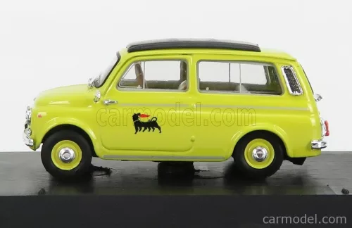 FIAT  500 GIARDINIERA STATION WAGON VEICOLO COMMERCIALE AGIP 1960  YELLOW BLACK
