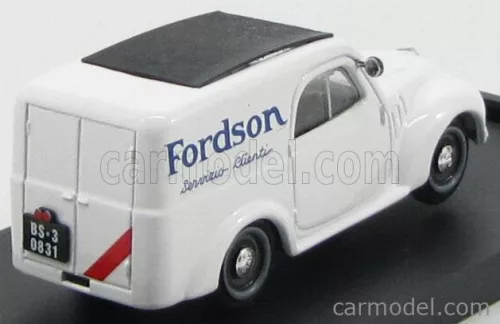 FIAT  500C FURGONE VAN VEICOLO COMMERCIALE PUBLICITAIRE FORDSON BRESCIA SERVIZIO CLIENTI 1950