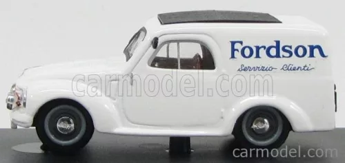 FIAT  500C FURGONE VAN VEICOLO COMMERCIALE PUBLICITAIRE FORDSON BRESCIA SERVIZIO CLIENTI 1950