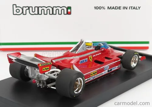 FERRARI  F1  312T5 N 1 ARGENTINA GP 1980 JODY SCHECKTER - WITH DRIVER FIGURE