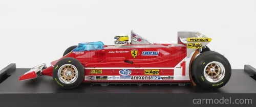 FERRARI  F1  312T5 N 1 MONACO GP 1980 JODY SCHECKTER - WITH DRIVER FIGURE