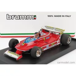   FERRARI  F1  312T5 N 2 MONACO GP 1980 GILLES VILLENEUVE - WITH DRIVER FIGURE