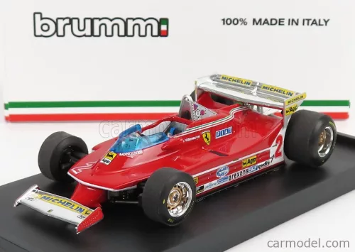 FERRARI  F1  312T5 N 2 MONACO GP 1980 GILLES VILLENEUVE