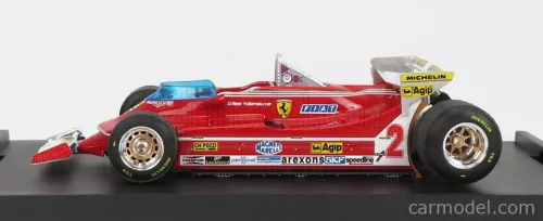 FERRARI  F1  312T5 N 2 MONACO GP 1980 GILLES VILLENEUVE