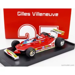   FERRARI  F1  312T4 N 12 WINNER USA OVEST GP 1979 GILLES VILLENEUVE  RED
