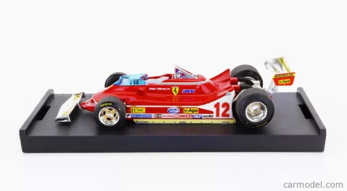 FERRARI  F1  312T4 N 12 WINNER USA OVEST GP 1979 GILLES VILLENEUVE  RED