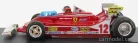 FERRARI  F1  312T4 N 12 PROVE ALA POSTERIORE OVEST USA GP 1979 GILLES VILLENEUVE + PILOT
