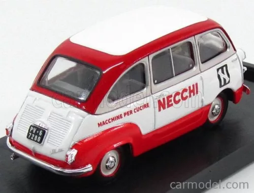FIAT  600 MULTIPLA VEICOLO COMMERCIALE MACCHINE PER CUCIRE NECCHI 1960