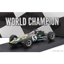   LOTUS  F1  33 N 5 WORLD CHAMPION WINNER BRITISH GP 1965 JIM CLARK - WITH DRIVER FIGURE  GREEN YELLOW