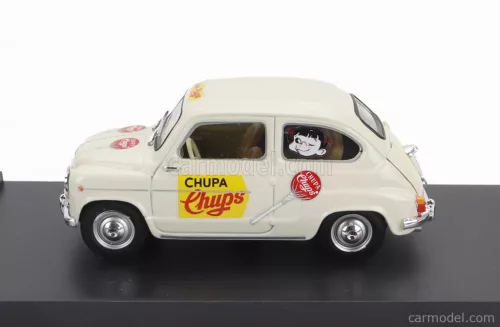 SEAT  600D COMMERCIALE CHUPA CHUPS 1960  WHITE