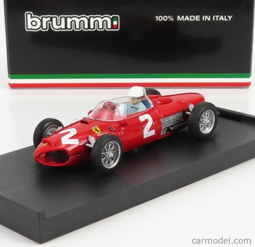FERRARI  F1  156 N 2 WINNER USA GP PHIL HILL 1961 WORLD CHAMPION - WITH DRIVER FIGURE