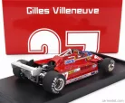 FERRARI  F1  126CK TURBO N 27 ISTRANA AIRPORT DUEL WITH F104 AIRPLANE 1981 GILLES VILLENEUVE - WITH DRIVER FIGURE  RED