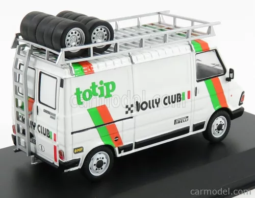 FIAT  242 VAN FIAT TEAM TOTIP JOLLY CLUB ASSISTANCE RALLY 1985 - LANCIA 037