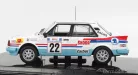 SKODA  130LR N 22 RALLY ACROPOLIS 1986 SVATOPLUK KVAIZAR - JIRI JANECEK  WHITE LIGHT BLUE