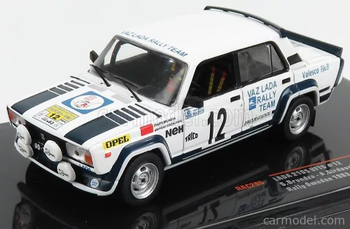 LADA FIAT  2105 VFTS N 12 RALLY SWEDEN 1983 S.BRUNDZA - A.GIRDAUSKAS  WHITE