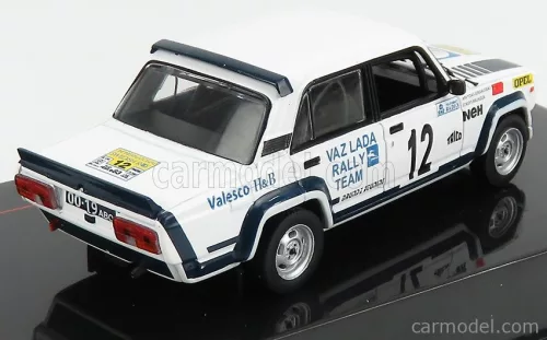 LADA FIAT  2105 VFTS N 12 RALLY SWEDEN 1983 S.BRUNDZA - A.GIRDAUSKAS  WHITE