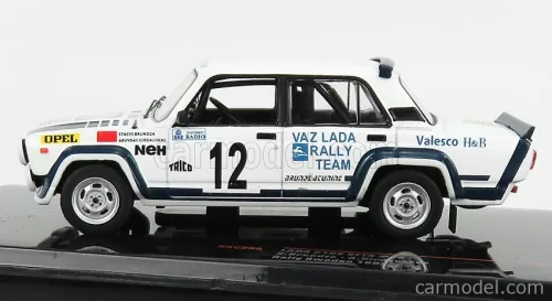 LADA FIAT  2105 VFTS N 12 RALLY SWEDEN 1983 S.BRUNDZA - A.GIRDAUSKAS  WHITE