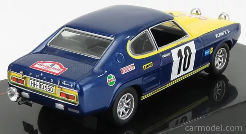 FORD ENGLAND  CAPRI 2600 RS N 10 RALLY RAJD POLSKI 1972 W.ROHRL