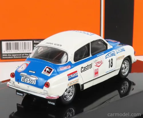 SAAB  96 V4 N 18 RALLY 1000 LAKES 1976 J.VILKAS - J.SOINI