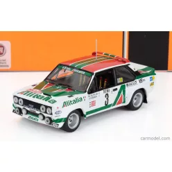   FIAT  131 ABARTH TEAM ALITALIA N 3 3rd RALLY MONTECARLO 1979 MARKKU ALEN - IKKA KIVIMAKI  WHITE GREEN RED