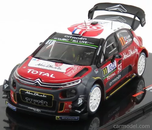 CITROEN  C3 WRC ABU DHABI N 11 RALLY TOUR DE CORSE 2018 S.LOEB - D.ELENA